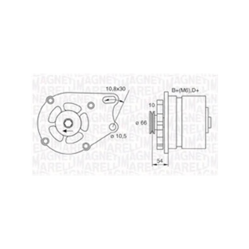 ALT EQ POUR FIAT PANDA/600/SEICENTO