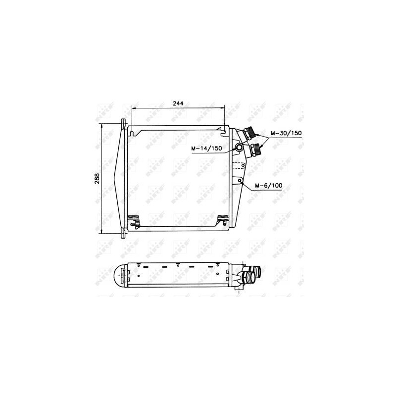 RH PORSCHE 911 3.6 89- OILCOOLERS-