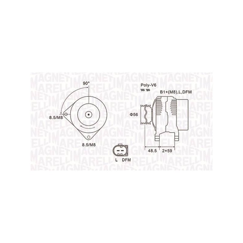 ALT EQ VW POLO/SKODA FABIA I/II/III