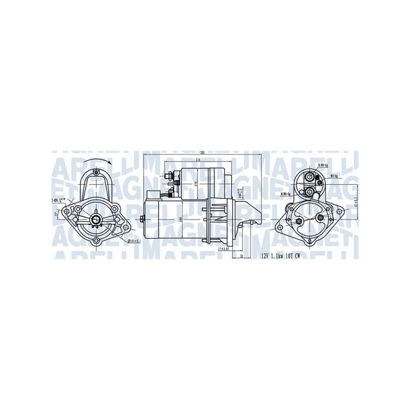 DEMARREUR EQ POUR OPEL CORSA C