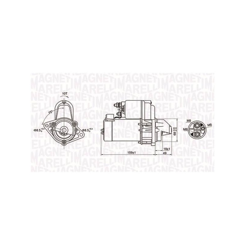 DEMARREUR EQ OPEL CORSA D/SAAB 9-3