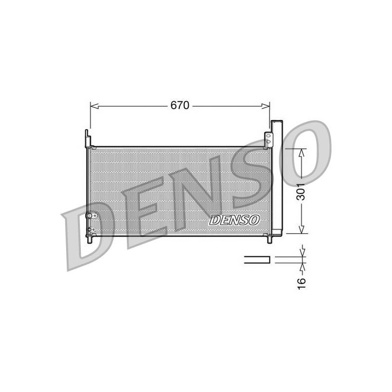 CONDENSEUR TOY PRIUS