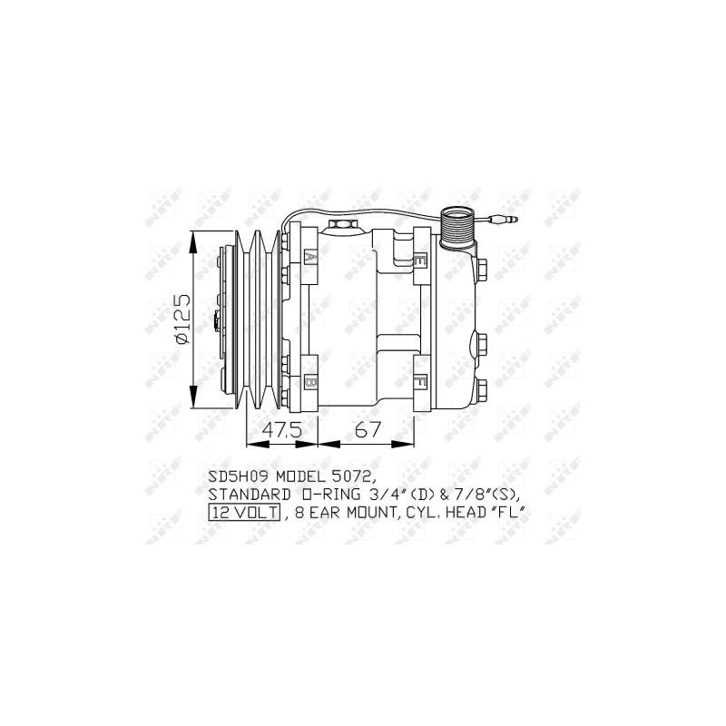 COMP UNIVERSAL 5072 COMPRESSORS-