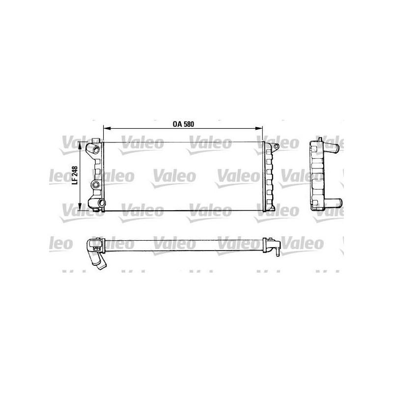 RAD MOT FIAT PANDA / LANCIA Y10