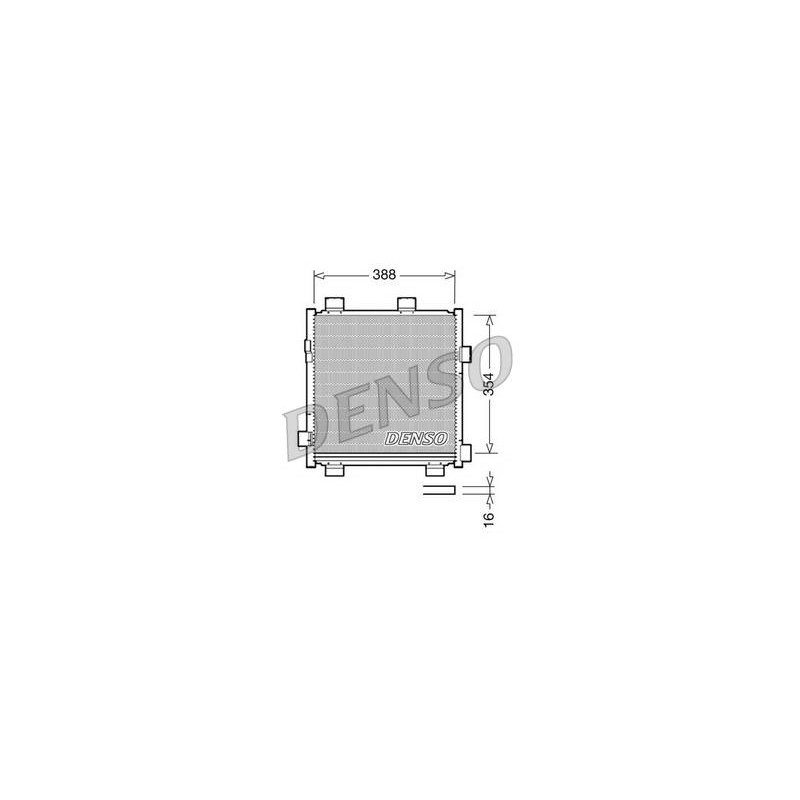 CONDENSEUR CIT C1/PEU 107/TOY AYGO