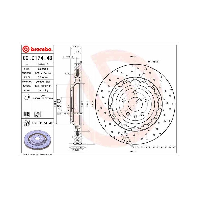 DISQUE PREMIUM DUAL CAST