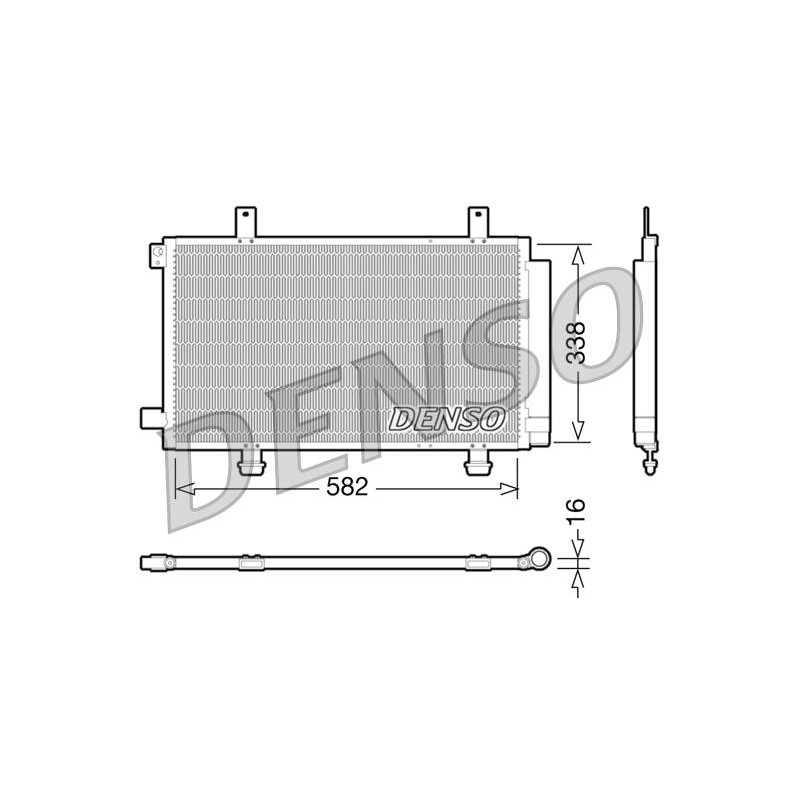 CONDENSEUR SUZUKI SX4