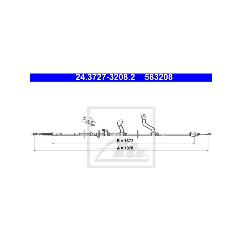 CABLE DE FREIN A MAIN