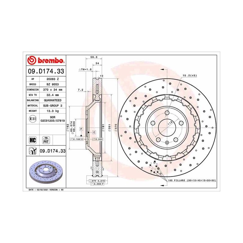 DISQUE PREMIUM DUAL CAST