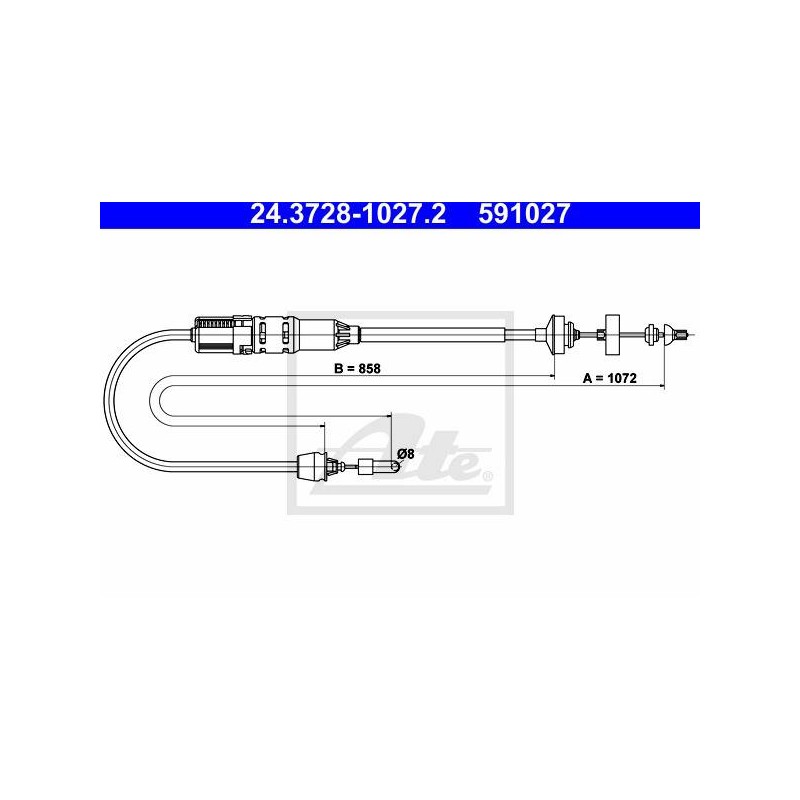 CABLE D EMBRAYAGE