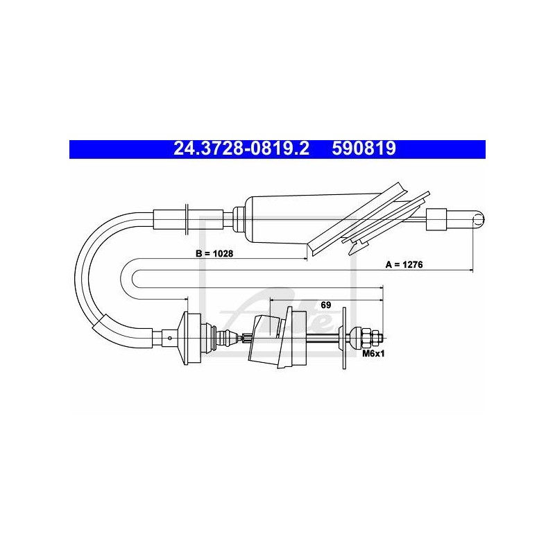 CABLE D EMBRAYAGE