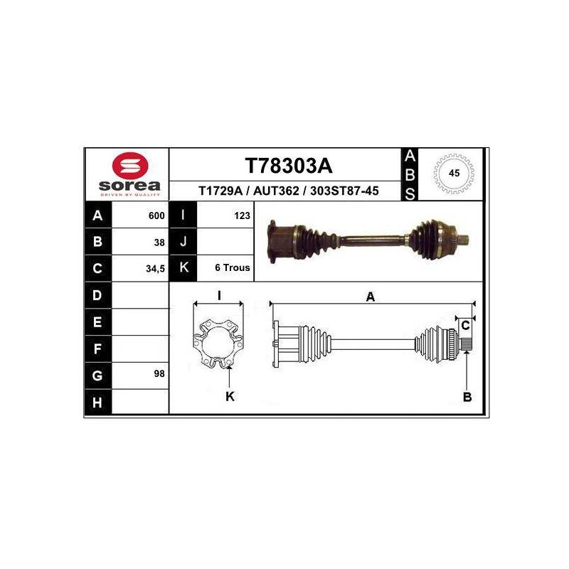 TRANSMISSION / AUDI A4