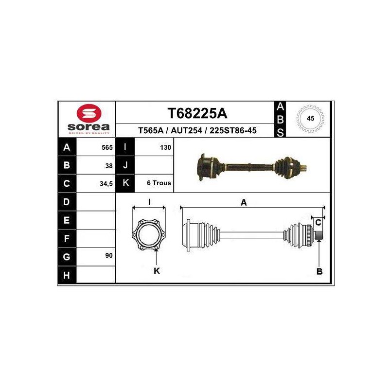 TRANSMISSION / 100 2.6L AUTO