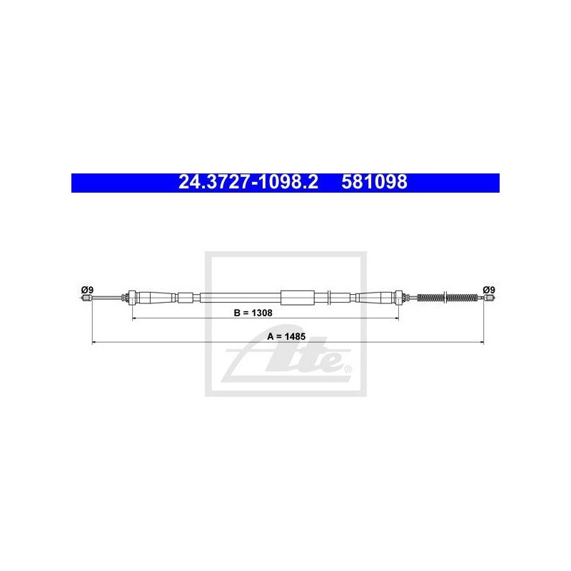 CABLE DE FREIN A MAIN