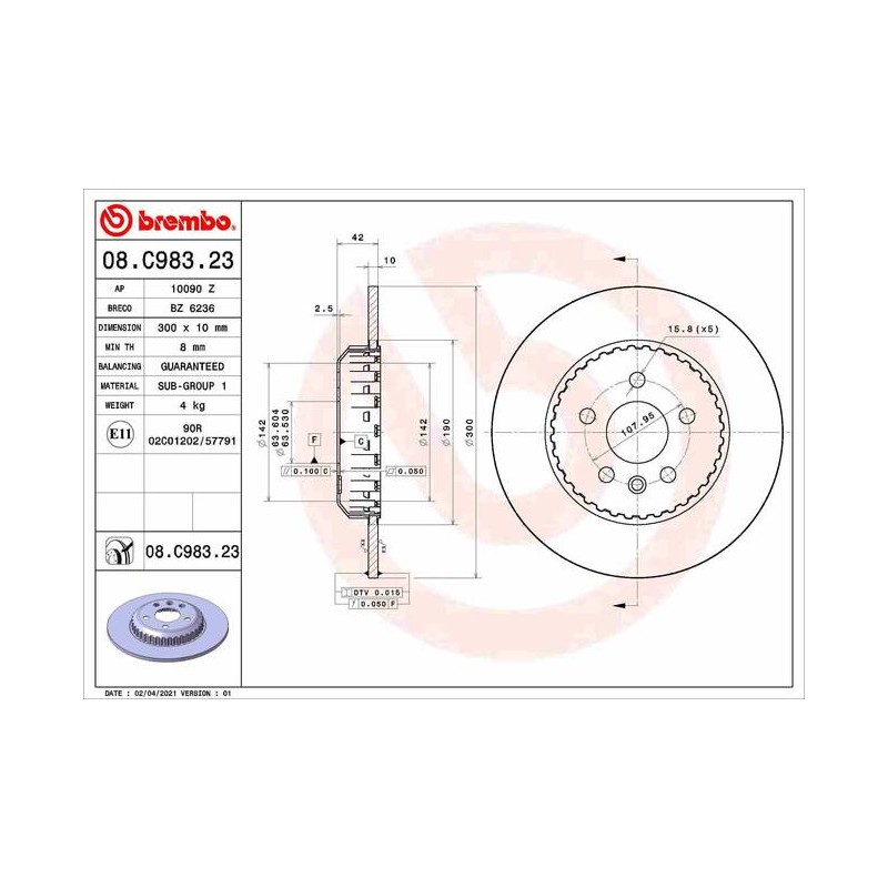 DISQUE PREMIUM LIGHTWEIGHT