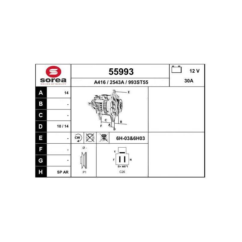 ALTERNATEUR VL / LAND CRUISER D