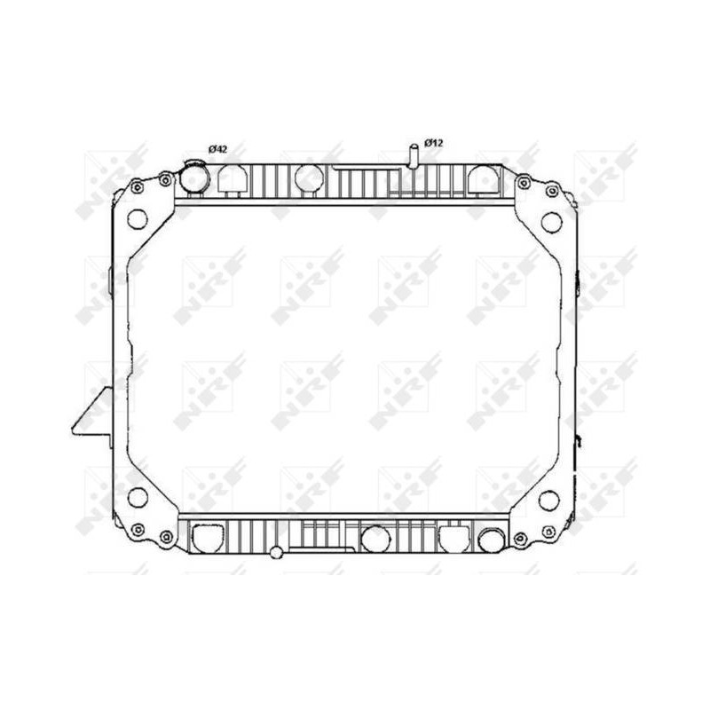 RAD MERCEDES LK/LN2 84- RADIATORS C