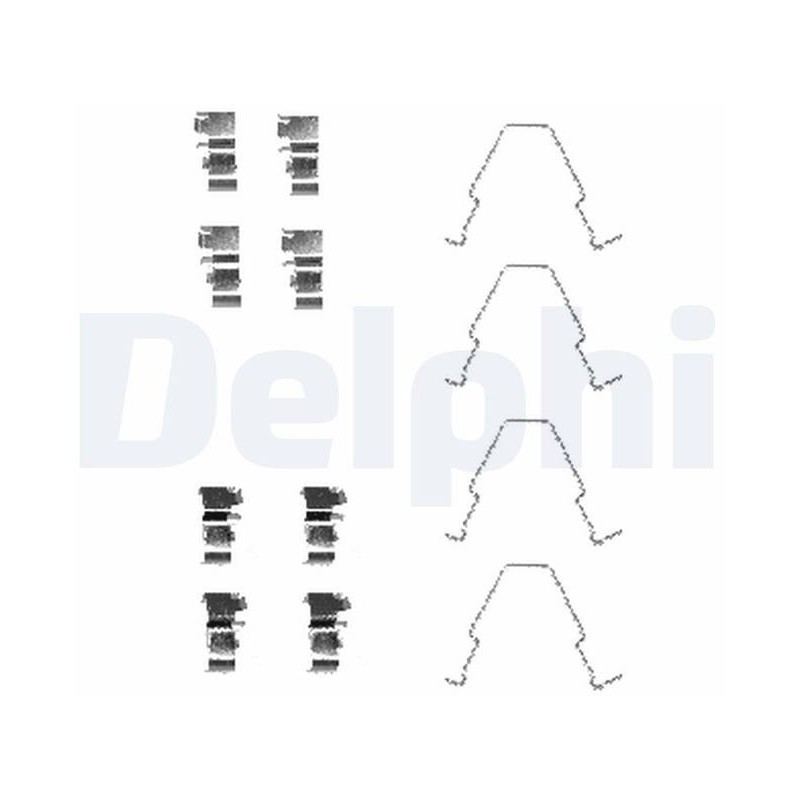 KIT ACCESSOIRES PLAQUETTES DE FREIN