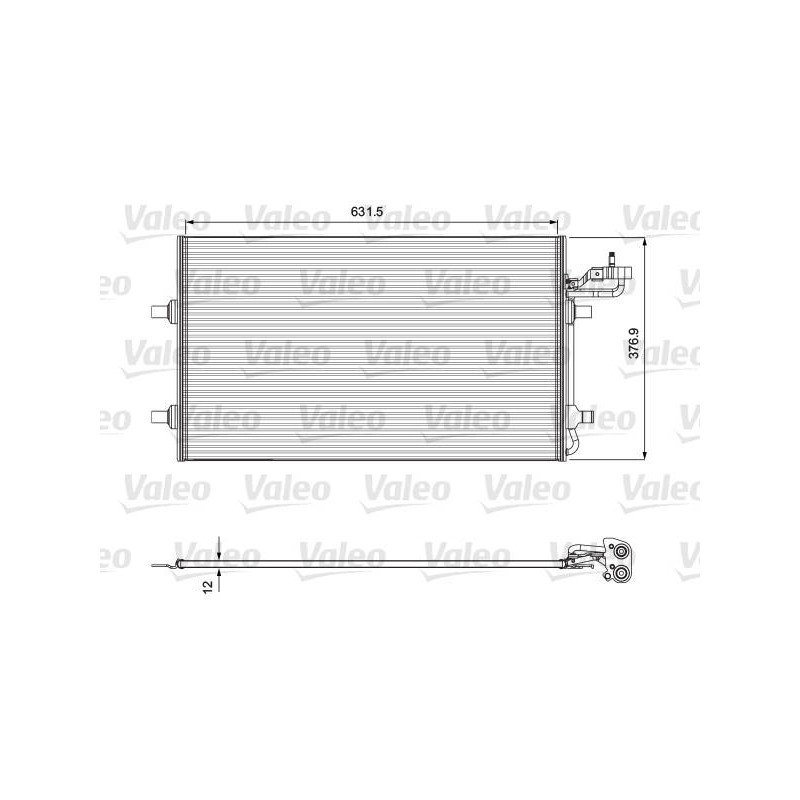 COND VOLVO C30. C70 II. S40 II. V50