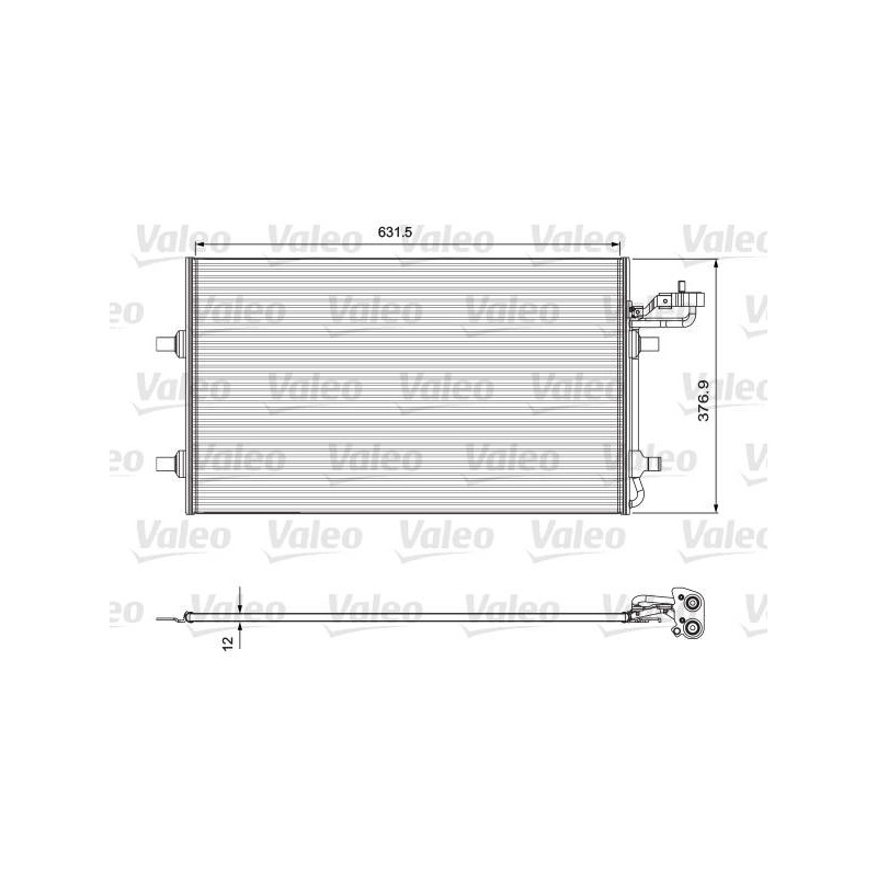 COND VOLVO C30. C70 II. S40 II. V50