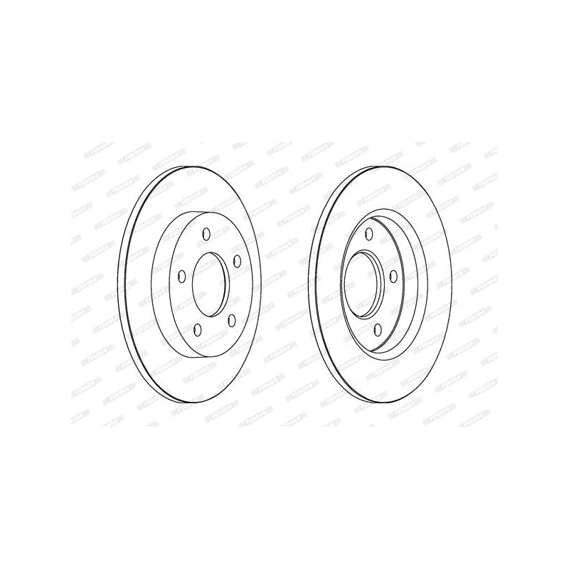 DISQUES DE FREIN VL (2P.)