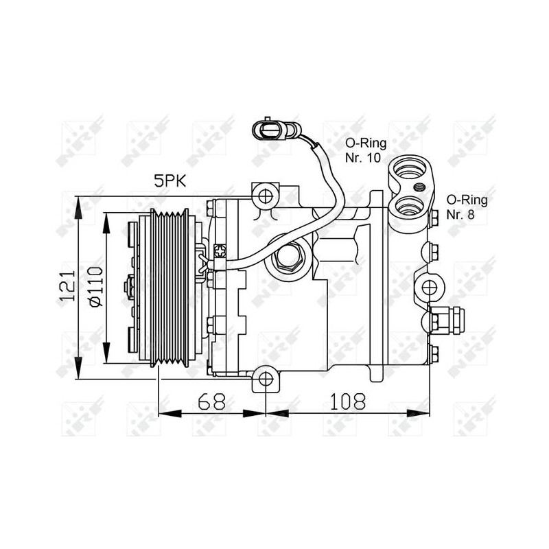 COMP OPEL CORSA 1.0 93- COMPRESSORS