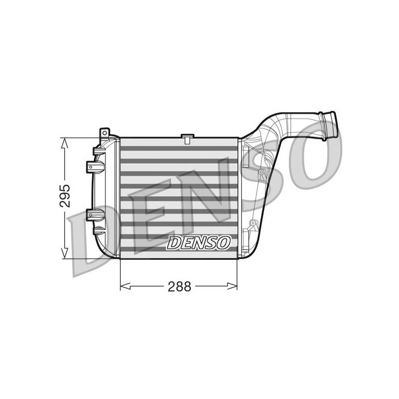 INTERCOOLER AUDI Q7 6.0TDI GAUCHE