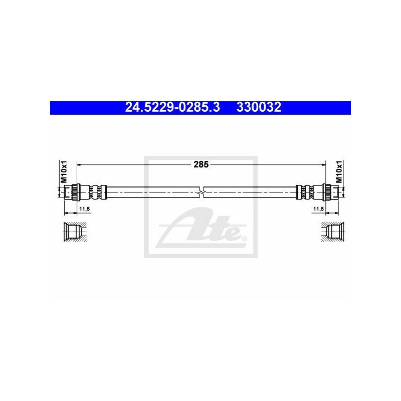 FLEXIBLE DE FREIN / EMBRAYAGE