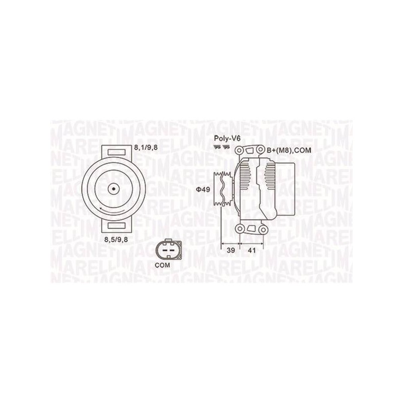 ALT EQ POUR BMW 3 E90/3 CABRIO E93