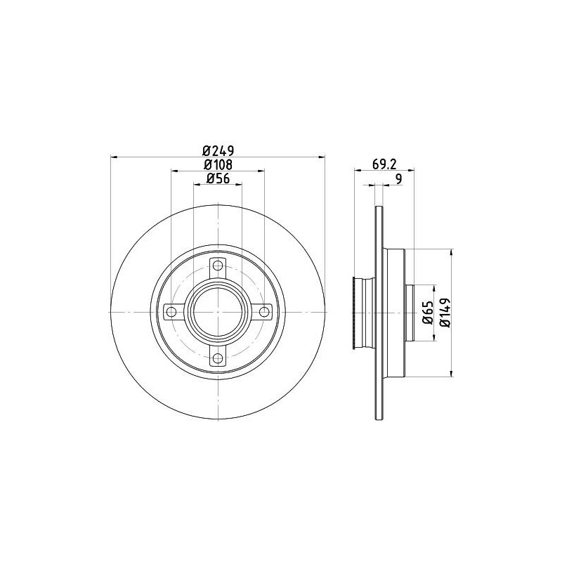 55021PRO DISQ ROULEM -PRIX UNIT.CAR