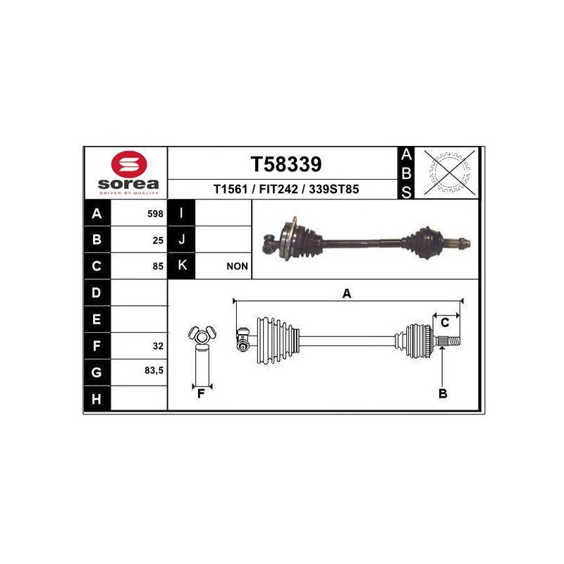 TRANSMISSION / MAREA 1.6 0399-