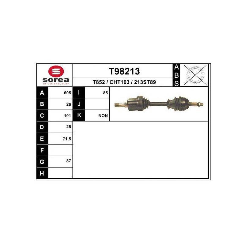 TRANSMISSION / LE BARON 2.5L T