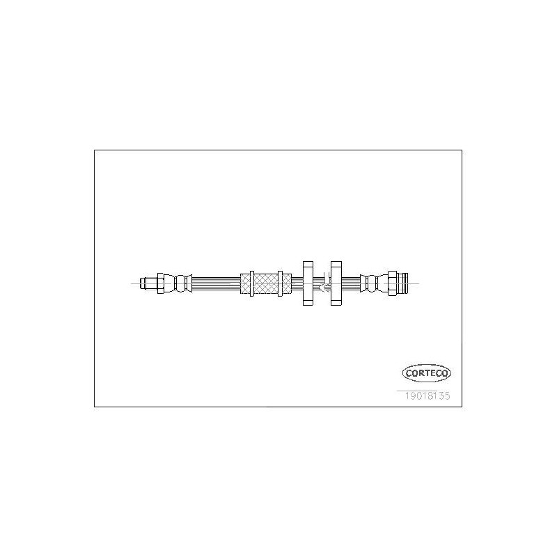 FLEXIBLE DE FREIN FIAT-FIAT L.T.