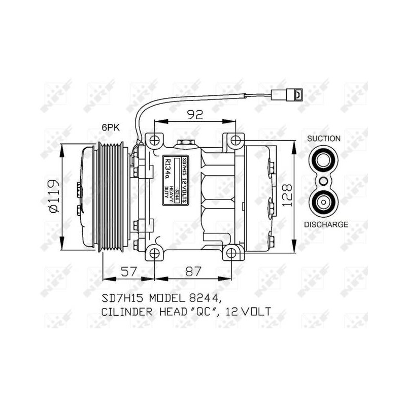 COMP MASSEY FERGUSON 5400/7400 SERI