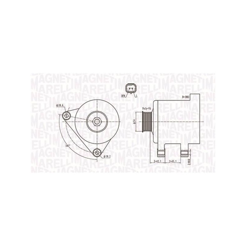 ALT EQ POUR PSA C1/C3/107/206/307