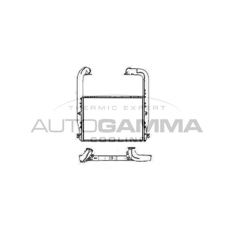 RADIATEUR AIR SCANIA P.R.T