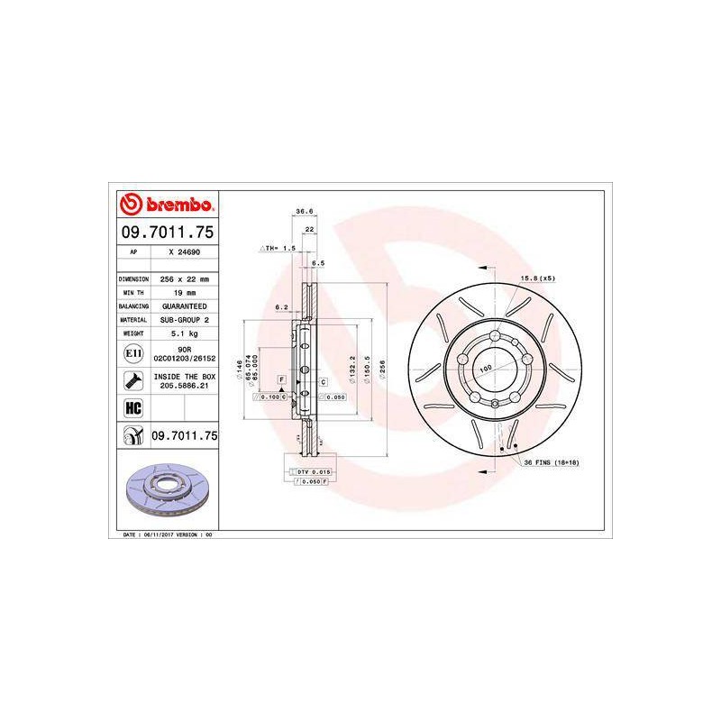 DISQUE DE FREIN MAX