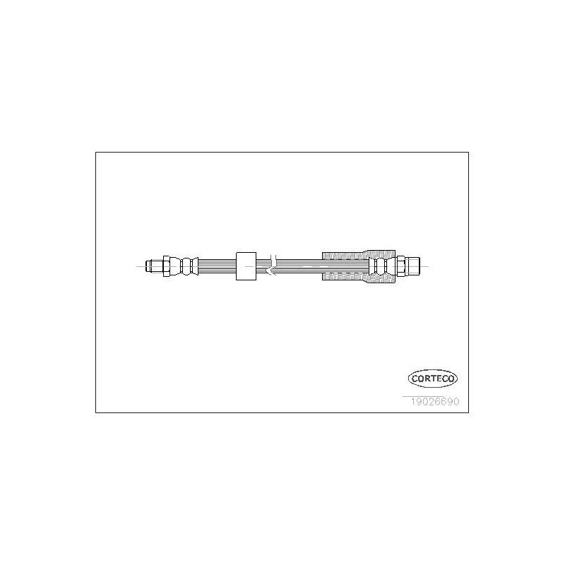 FLEXIBLE DE FREIN BMW SERIE 5. S