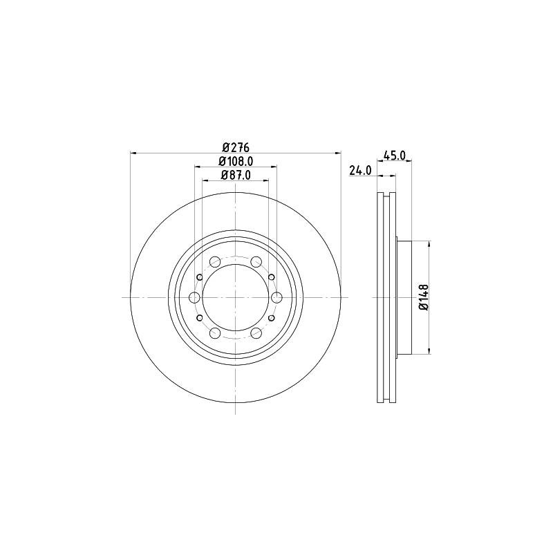 50219 DISQUE FREIN - PRIX UNIT.CART