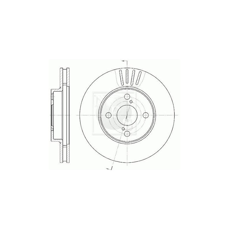 DISQUE DE FREIN AVANT