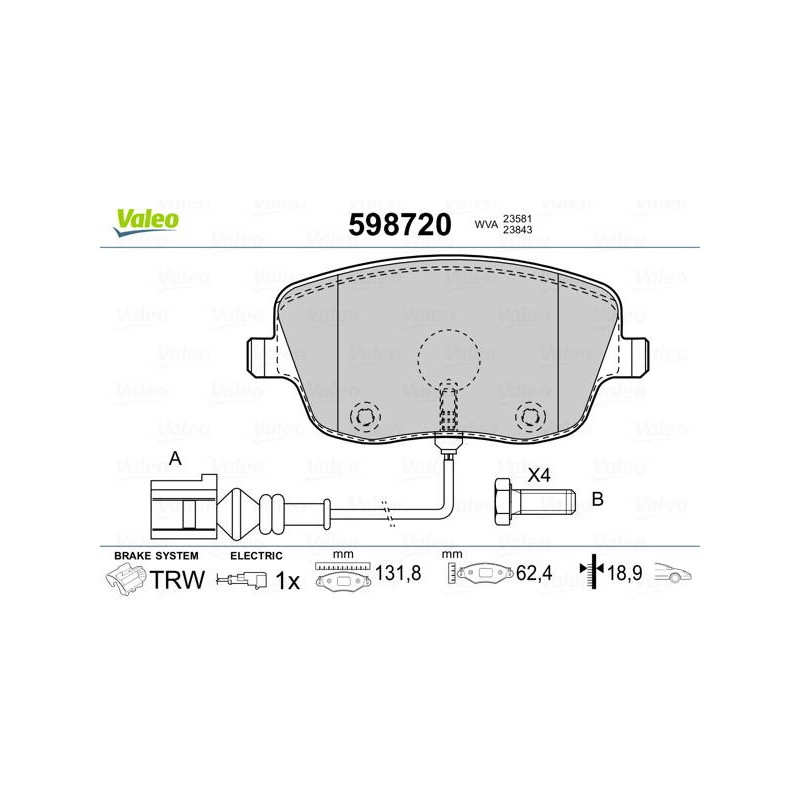 PLAQ FREIN SEAT IBIZA V