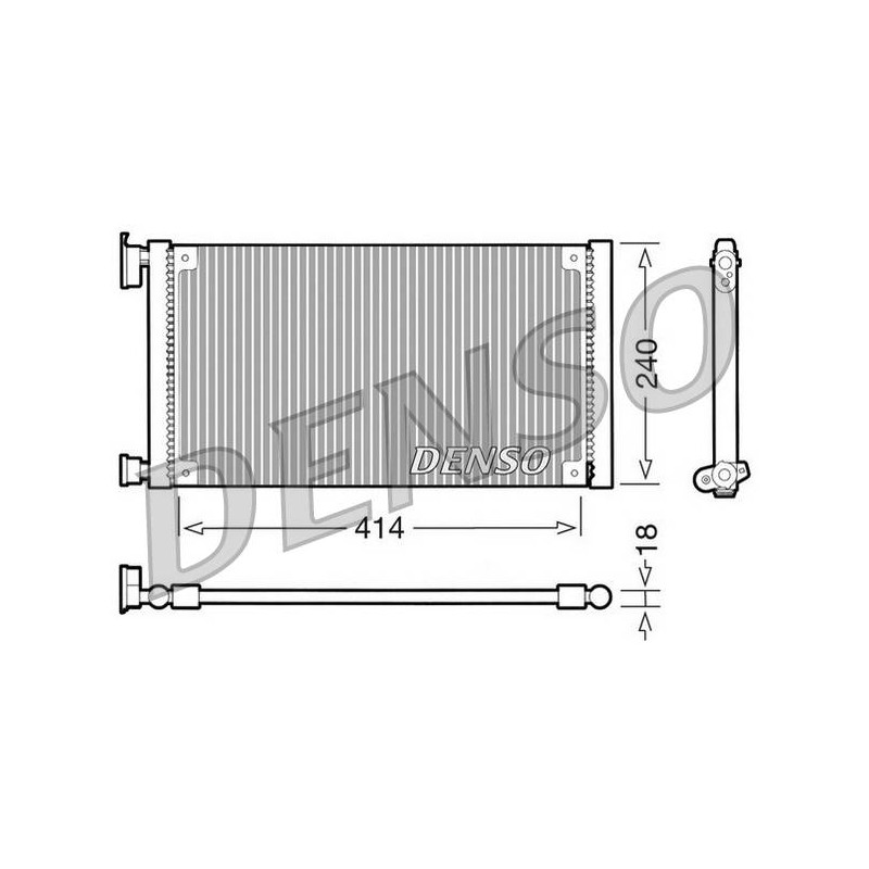 CONDENSEUR FIAT SEICENTO