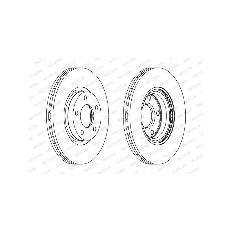 DISQUES DE FREIN VL (2P.)