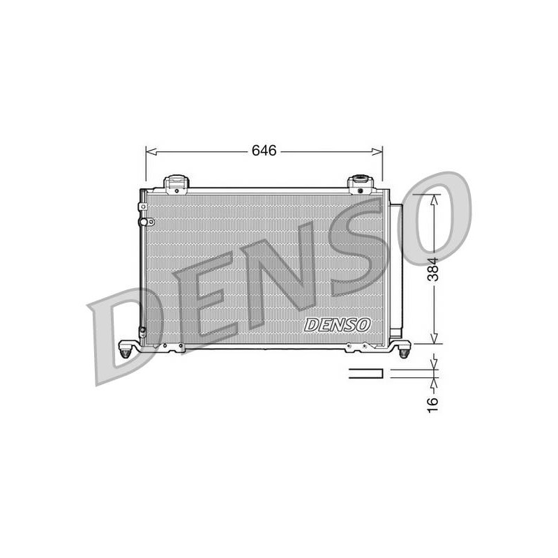 CONDENSEUR TOY AVENSIS