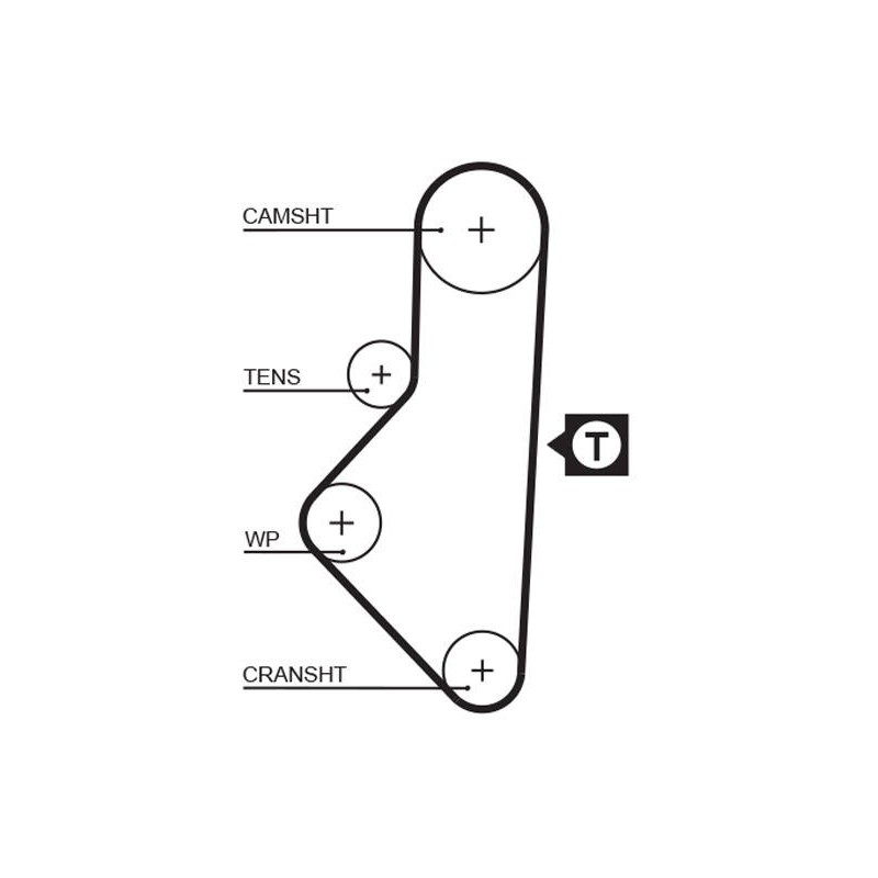 COURROIE DISTRIBUTION