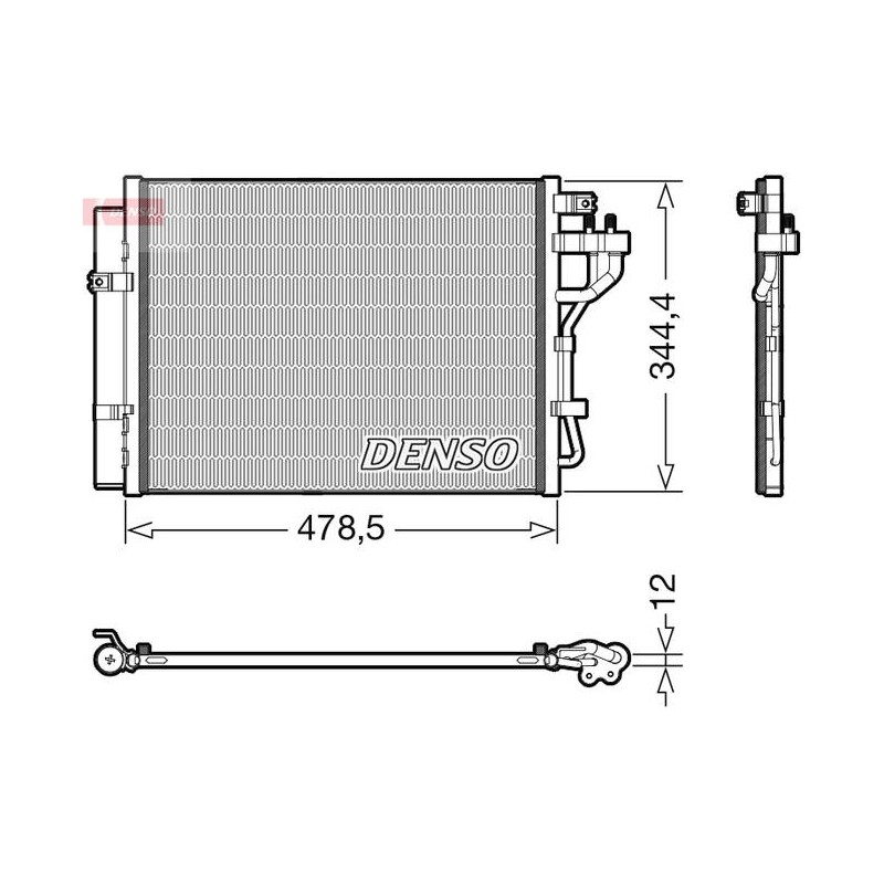 CONDENSEUR KIA PICANTO