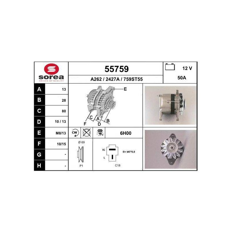 ALTERNATEUR VL / 626-929