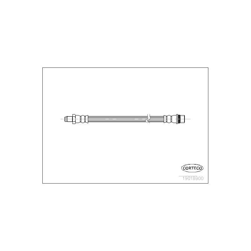 FLEXIBLE DE FREIN RENAULT L.T. T