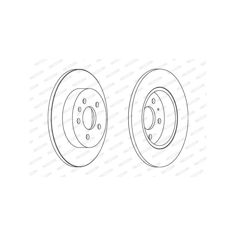 DISQUES DE FREIN VL (2P.)