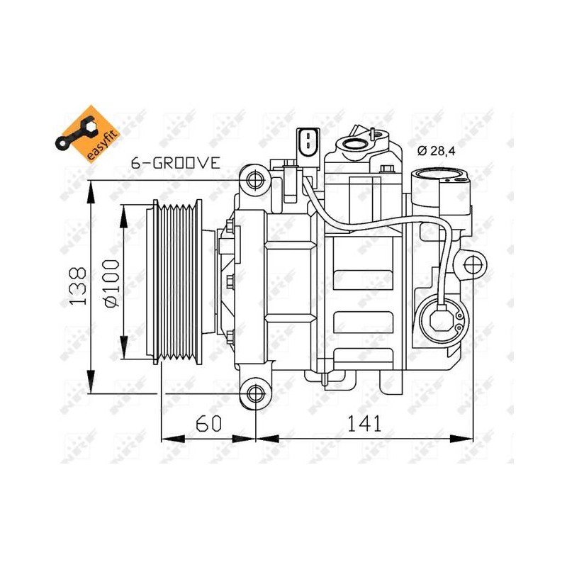 COMP AUDI A4 2.0D 08- COMPRESSORS-